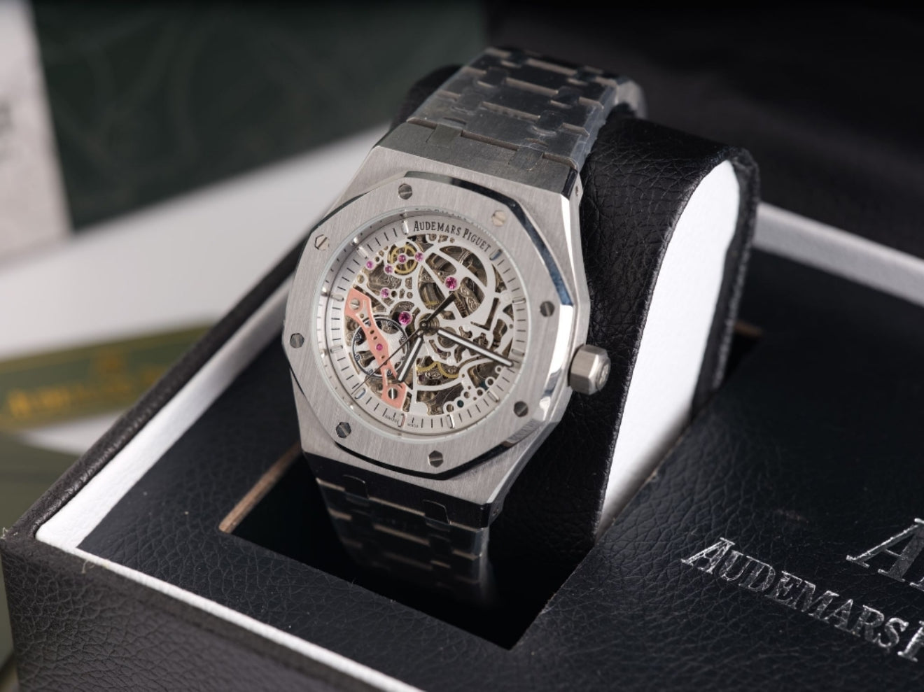 Audemars Piguet Royal Oak Skeleton watch.
