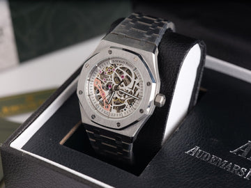 Audemars Piguet Royal Oak Skeleton watch.