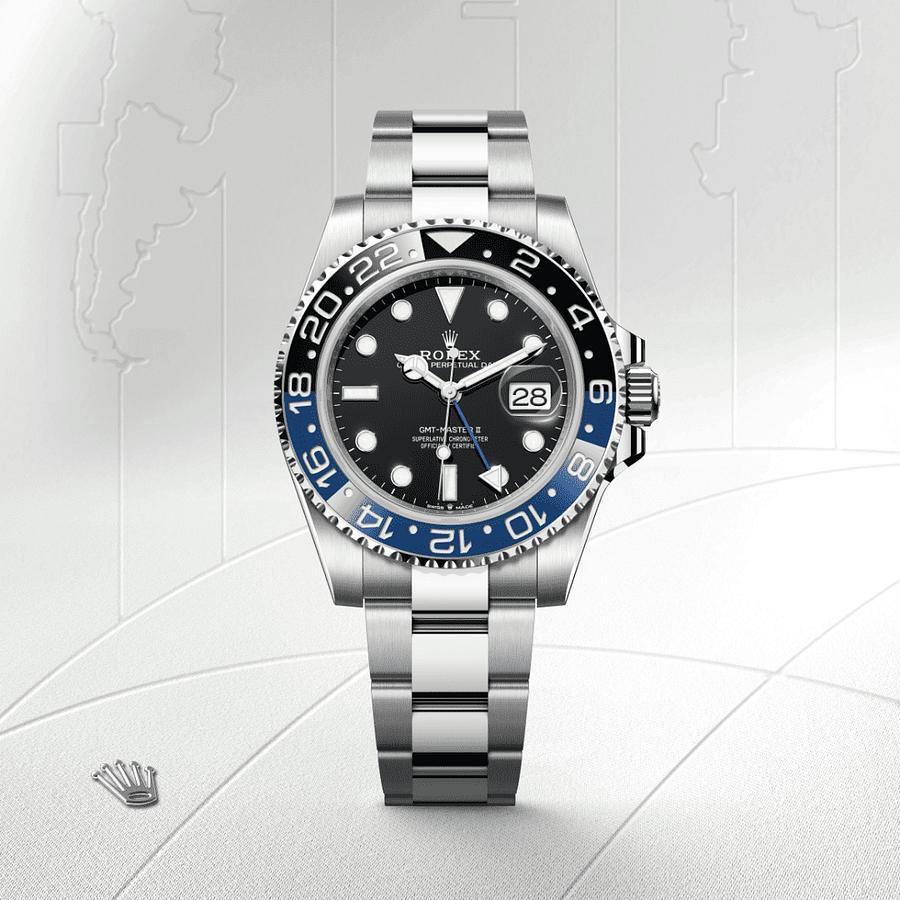 Rolex GMT-Master II，Oyster, 40 mm, Oystersteel，M126710BLNR-0003
